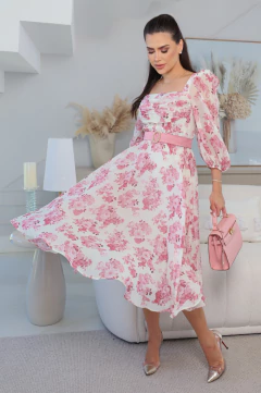 Vestido Midi Flora