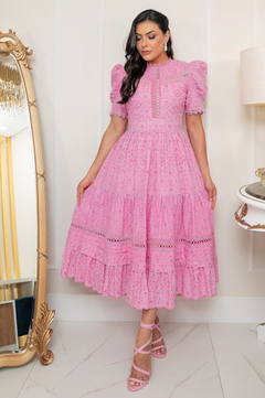 Vestido Midi Letícia na internet