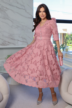 Vestido Midi Agatha - Closet Midy