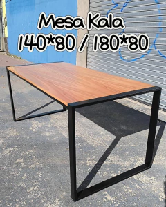 MESA KALA (SOLA SIN SILLAS) 140x80 / 180x80 - comprar online