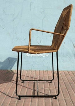 Silla Hexagonal con apoya brazos - tienda online