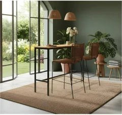 Barra Industrial + 2 Banquetas India - comprar online