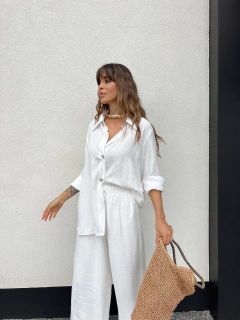 Camisa Sarah - Off White - loja online