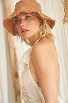 BUCKET VINTAGE BEIGE - comprar online