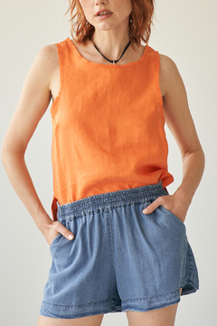 SHORT MONACO DENIM