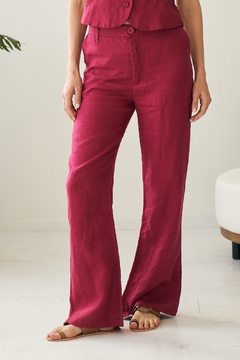 PANTALON DREW LINO BORDO en internet