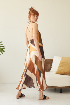 VESTIDO AGRA OCRE en internet