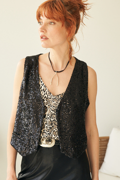 CHALECO DISCO NEGRO - comprar online