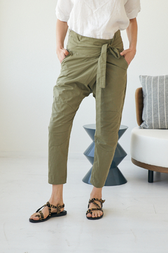PANTALON BABUCHA ATENAS VERDE MILITAR
