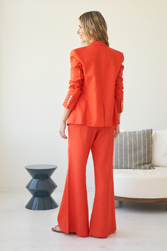 BLAZER EMILY LINO CORAL - comprar online