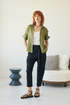 PANTALON BABUCHA ATENAS NEGRO - brenda shedden