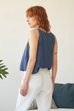 PANTALON BABUCHA FLORENCE LINO BLANCO