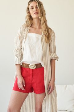 SHORT CATA LINO ROJO - tienda online