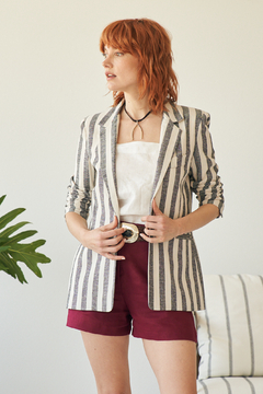 SHORT MALIBU LINO BORDO - brenda shedden