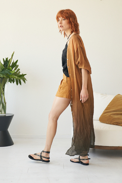 Imagen de KIMONO AGRA MARRON