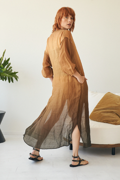 KIMONO AGRA MARRON - comprar online