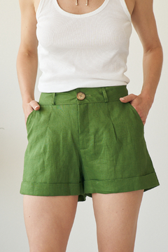 SHORT EUGE LINO VERDE - comprar online