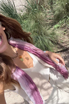 PASHMINA BATIK MAGENTA - brenda shedden