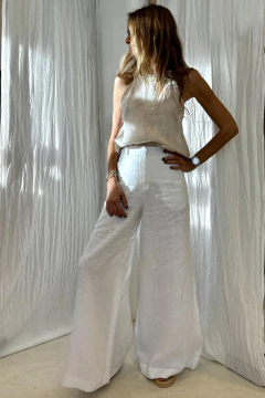 TOP MARLY LINO PIEDRA - tienda online