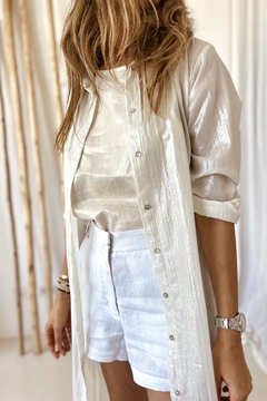 CHEMISE AMY PLATINO - comprar online