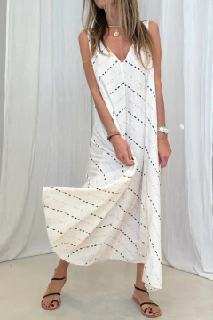 VESTIDO MAHAL OFF WHITE - comprar online