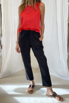 TOP ISABELLE LINO ROJO - tienda online