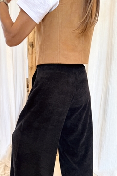 PANTALON MALIBU CORDEROY FW25 NEGRO - tienda online