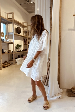 VESTIDO CAMPANITA CRUDO - comprar online
