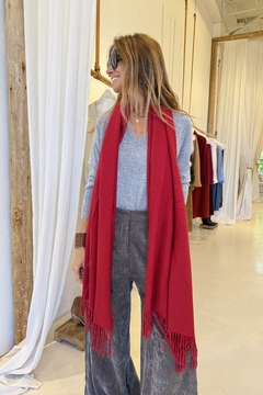 PASHMINA LOGAN BORDO - comprar online