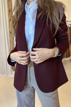 BLAZER SCOTT BORDO OSCURO