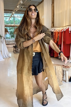 KIMONO AGRA MARRON - comprar online