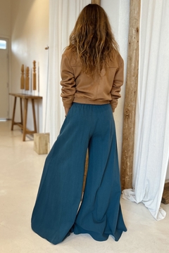 PANTALON POSITANO LOLI PETROLEO - brenda shedden