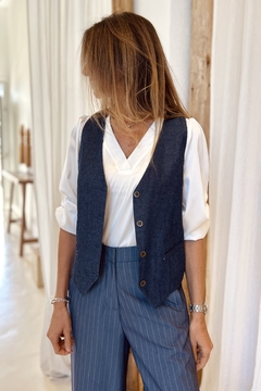 CHALECO ADELE DENIM