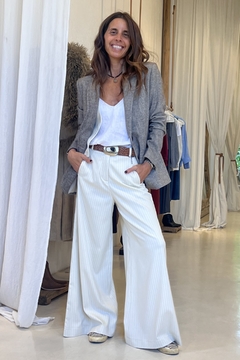 PANTALON MALIBU TIZADO FW25 CRUDO