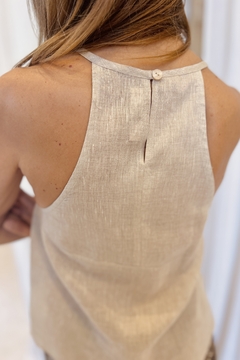TOP MARLY LINO PIEDRA - comprar online
