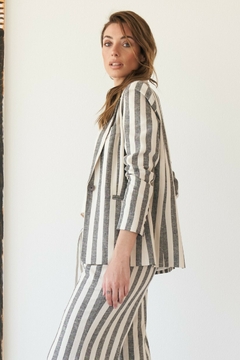 BLAZER AMELIE LINO RAYADO - brenda shedden