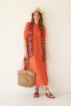 CANASTA BLOSSOM CAMEL - tienda online