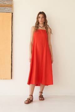 VESTIDO DELPHIE ROJO