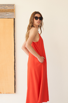 VESTIDO DELPHIE ROJO en internet