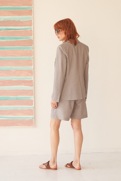 BLAZER JAMES TIZADO GRIS - comprar online