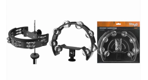 Pandereta Para Hi Hat Stagg 16 Sonajas