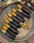 KIT 10 ROLLONS PERSONALIZADOS PRETO/ DOURADO - buy online