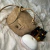 Bolsa Pebble - CARAMELO - comprar online