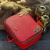 necessaire 30 óleos vermelho com detalhe