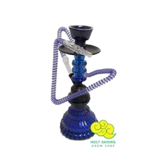 Narguile de vidrio chica azul
