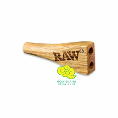 Tuquero de madera Raw Double Barrel