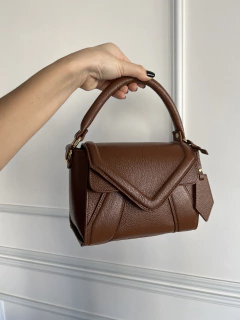 Verona mini cacau - ferragem dourada - comprar online