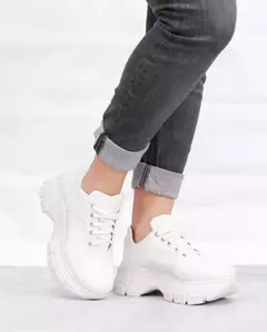 Zapatillas Plataforma ART-3000 BLANCO
