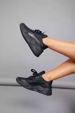 Zapatillas Urbana Estilo Deportivo ART-Pumi NEGRO