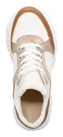 Zapatilla plataforma Art-3000 ROSA/ORO - tienda online